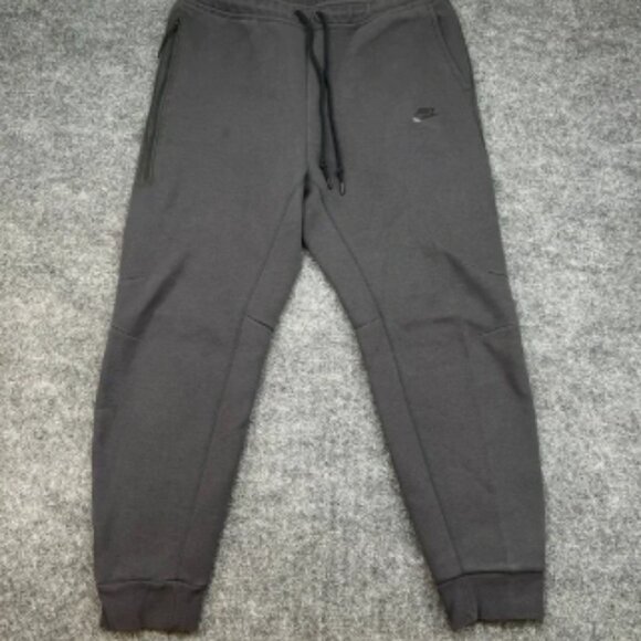 Nike Tech Fleece Gray Mens XL Joggers Sweatpants Lightweight FB8002-060 - Picture 2 of 13
